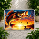 Sunset Bass Coaster Sublimation Wrap