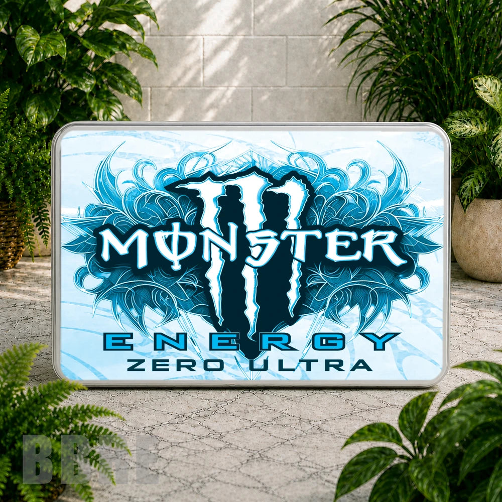 Monster Energy 2 Coaster Sublimation Wrap