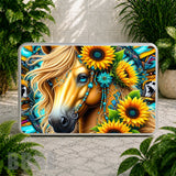 Sunflower Horse Coaster Sublimation Wrap