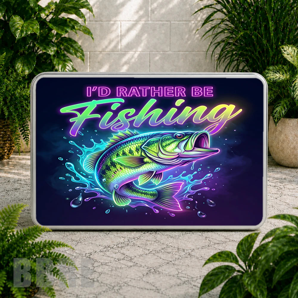 Fishing Neon Coaster Sublimation Wrap