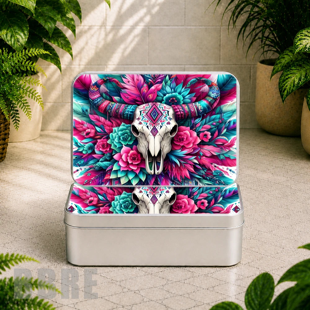 Floral Skull 3 Product Mockup