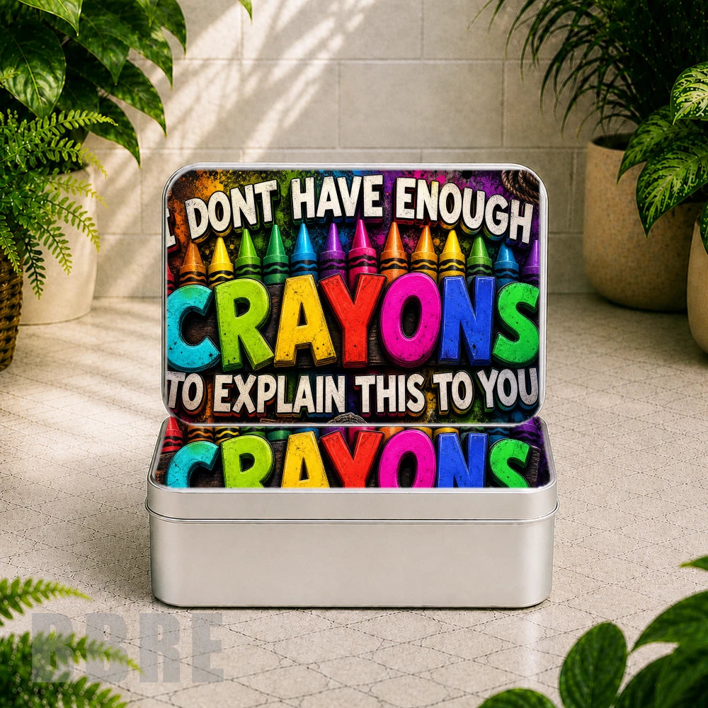 Colorful Crayons Product Mockup