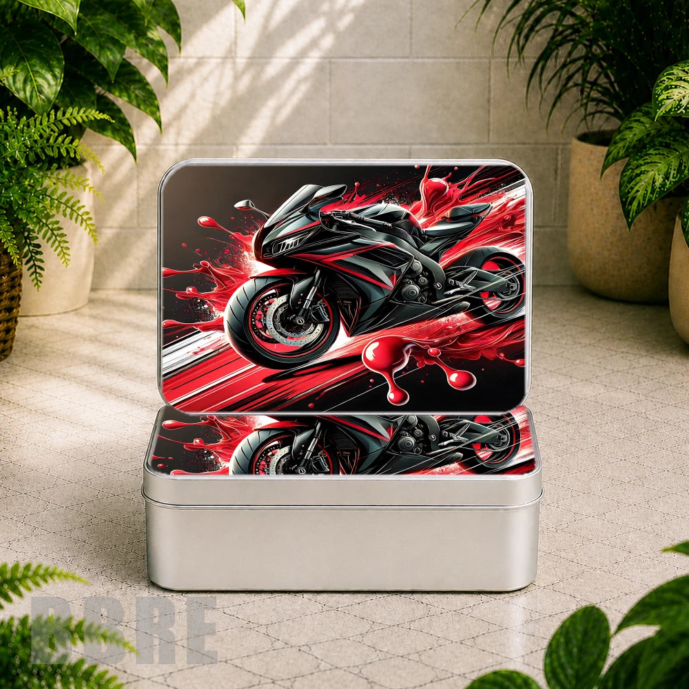Racing Motorcycle Product Mockup