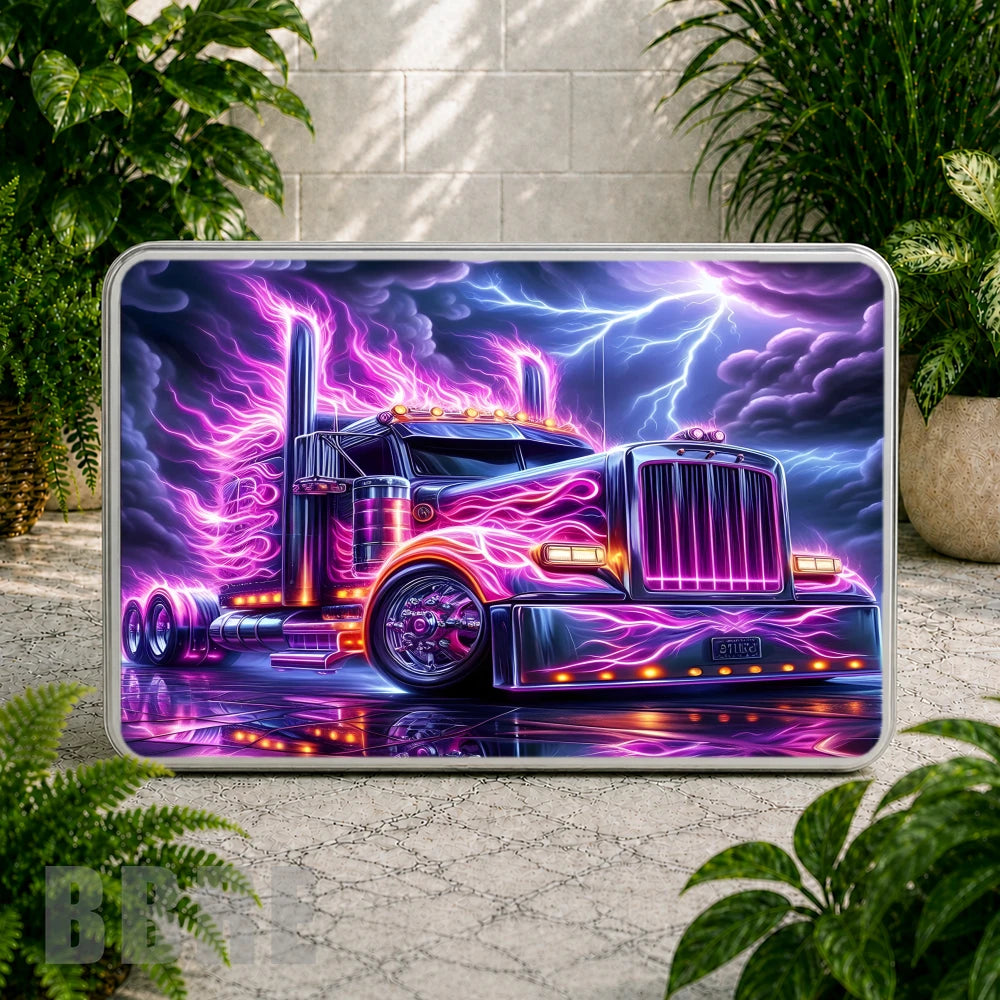 Electric Truck Coaster Sublimation Wrap