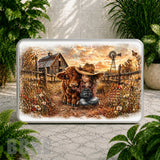 Country Girl Coaster Sublimation Wrap