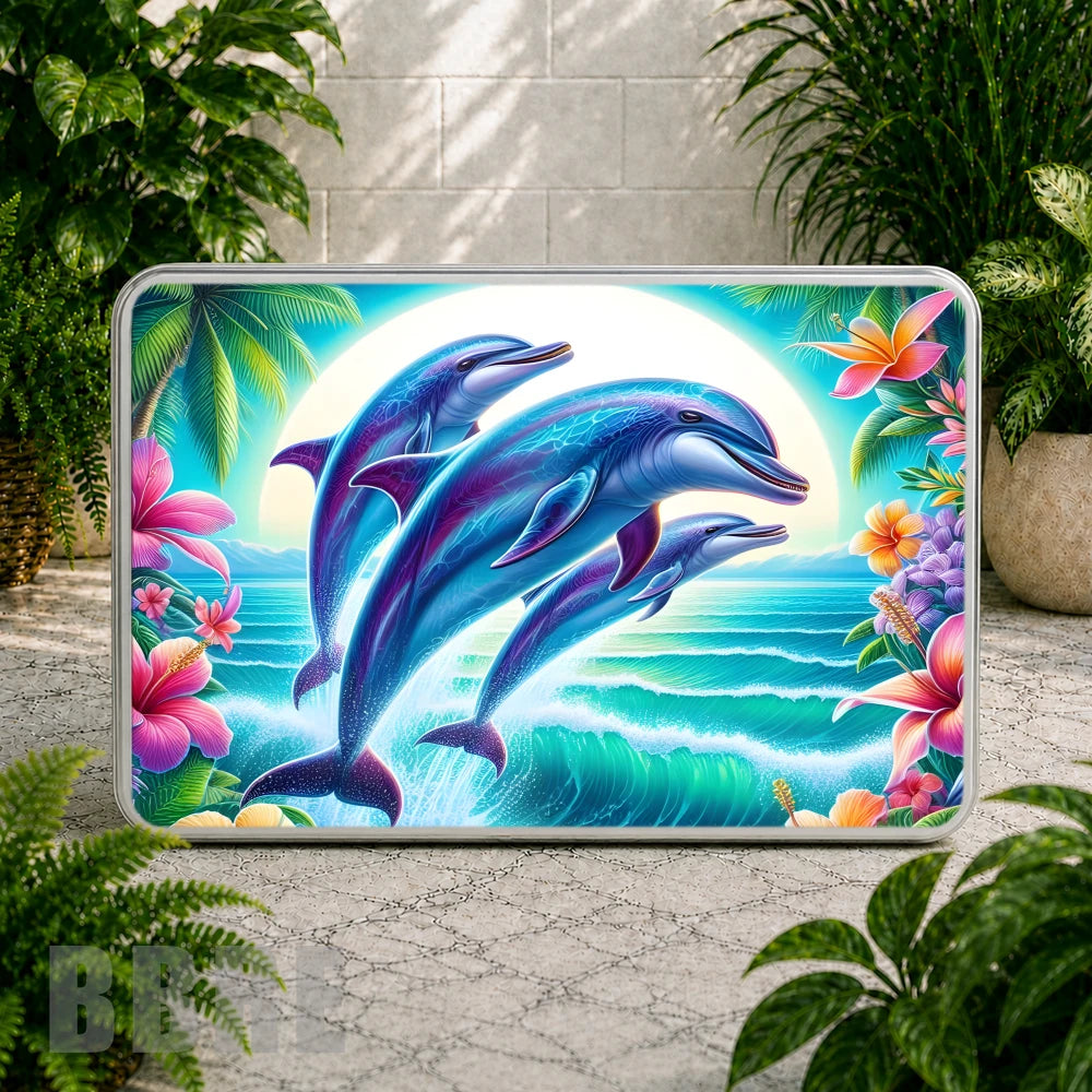 Dolphin Paradise 2 Coaster Sublimation Wrap