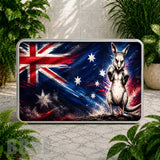 Kangaroo Flag Coaster Sublimation Wrap