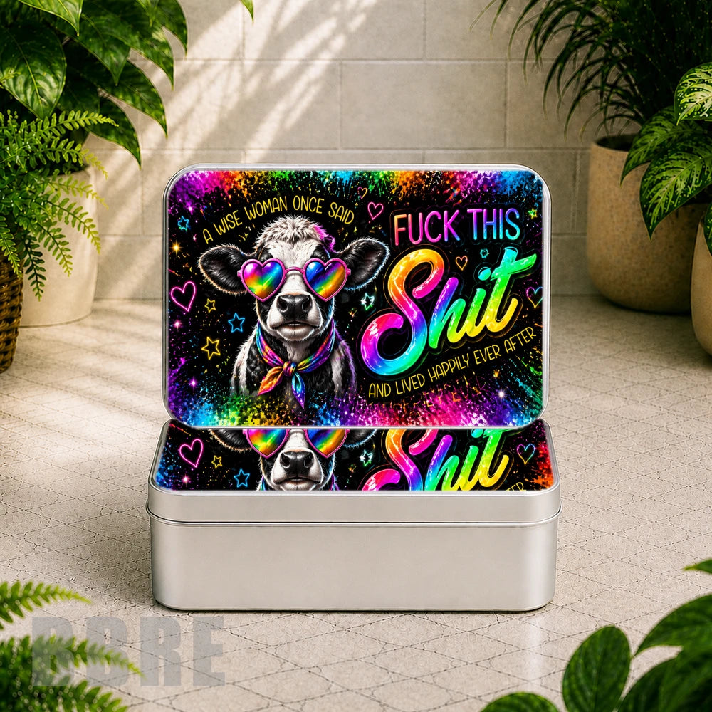 Colorful Cow Product Mockup
