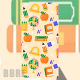 School Supplies Faded Image