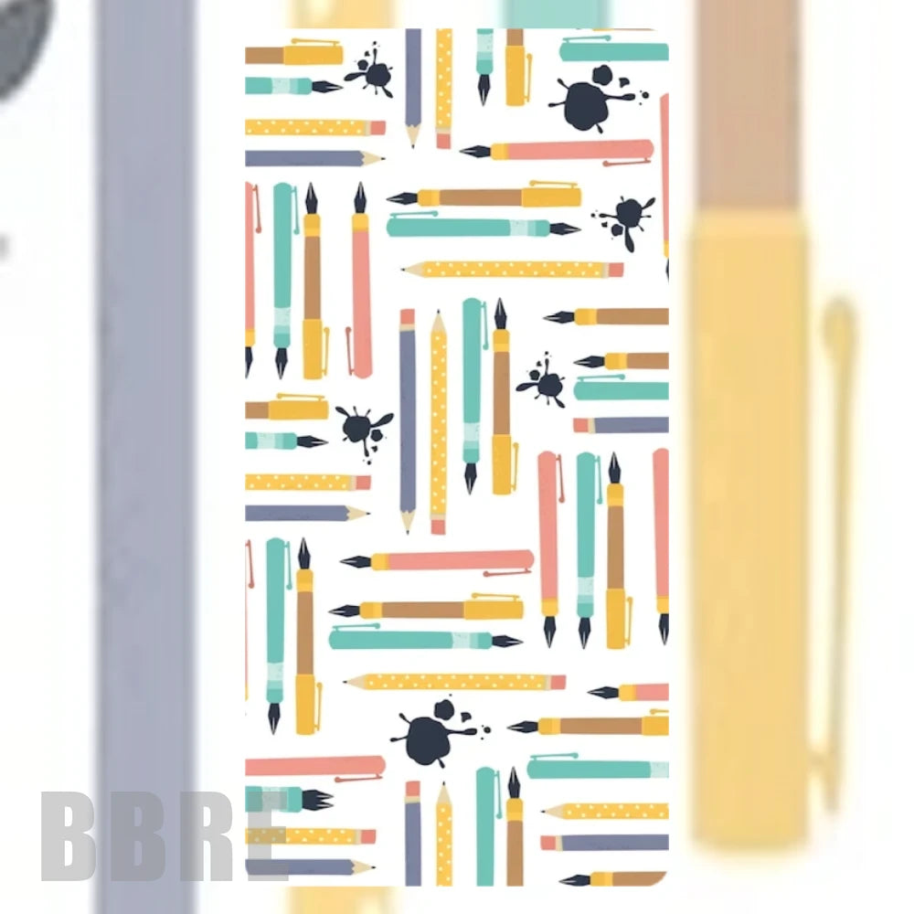 Colorful Pencil Faded Image