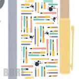 Colorful Pencil Faded Image