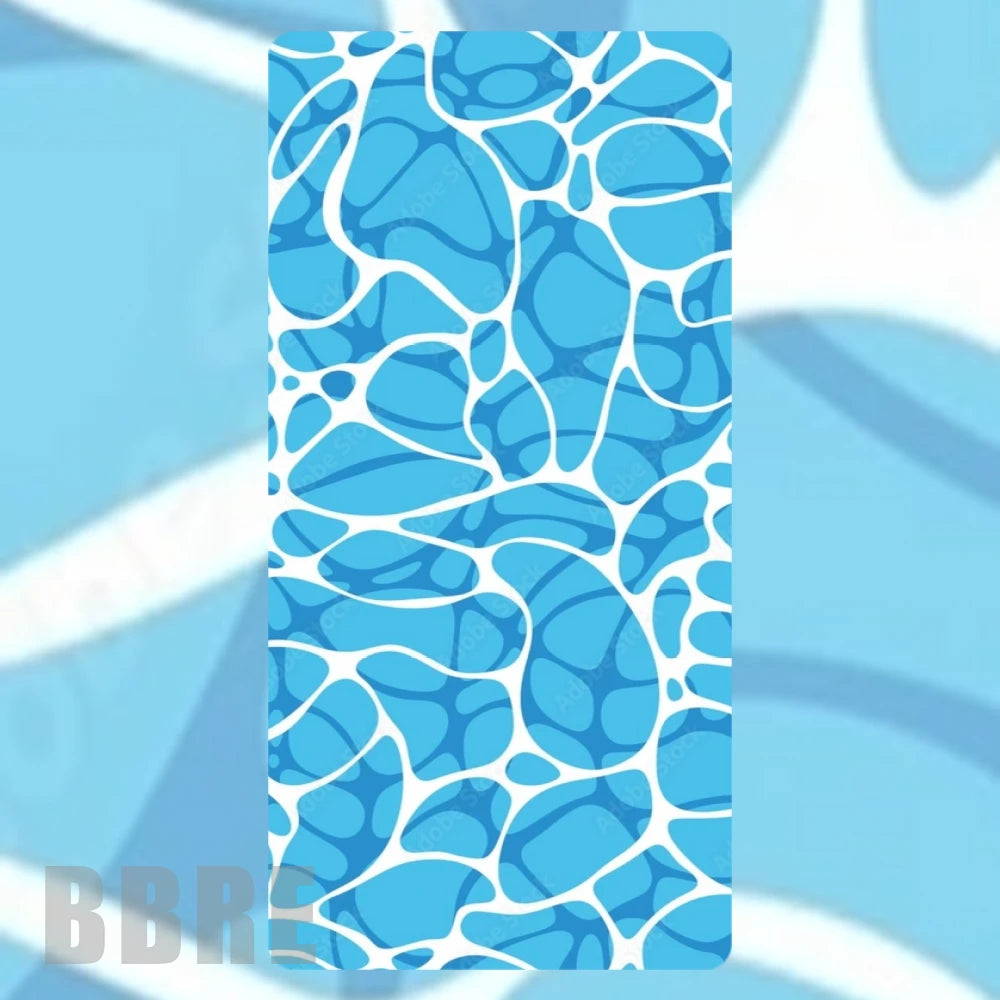 Aqua Wave Faded Image