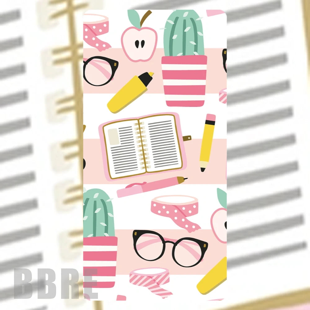 Pastel Stationery Faded Image