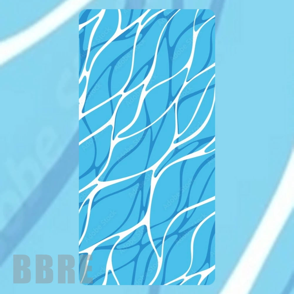 Blue Wave Faded Image