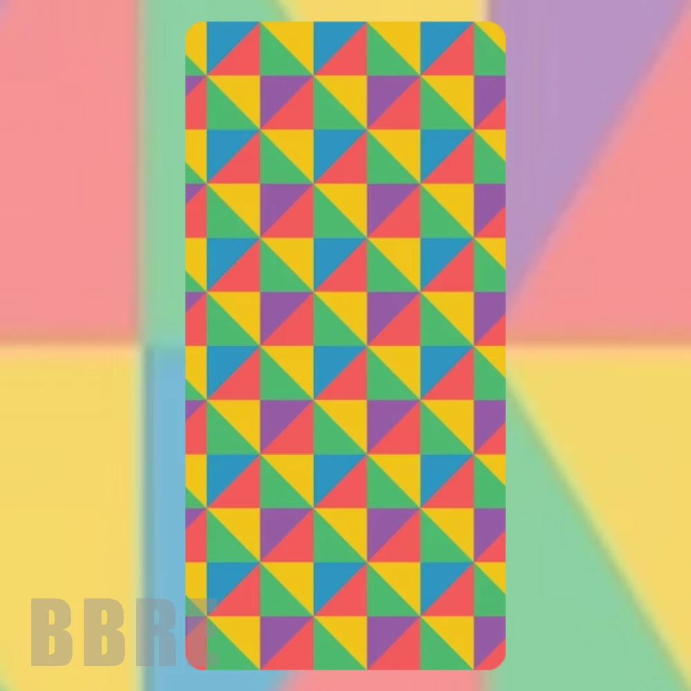 Geometric Color Faded Image