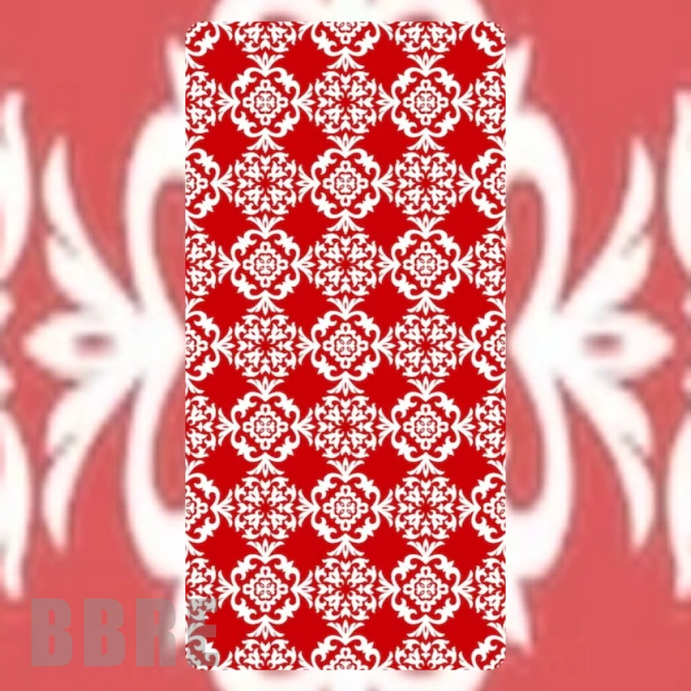 Red Floral 2 Faded Image