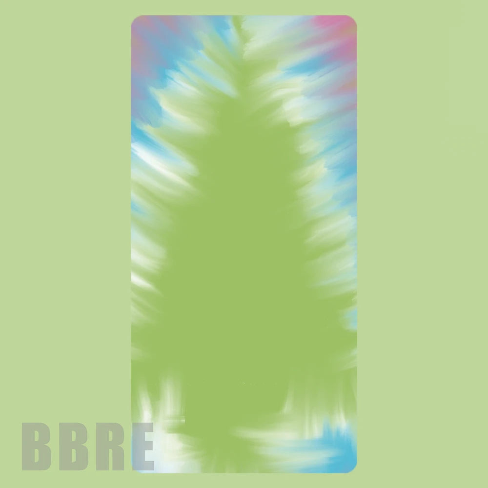 Green Swirl Faded Image