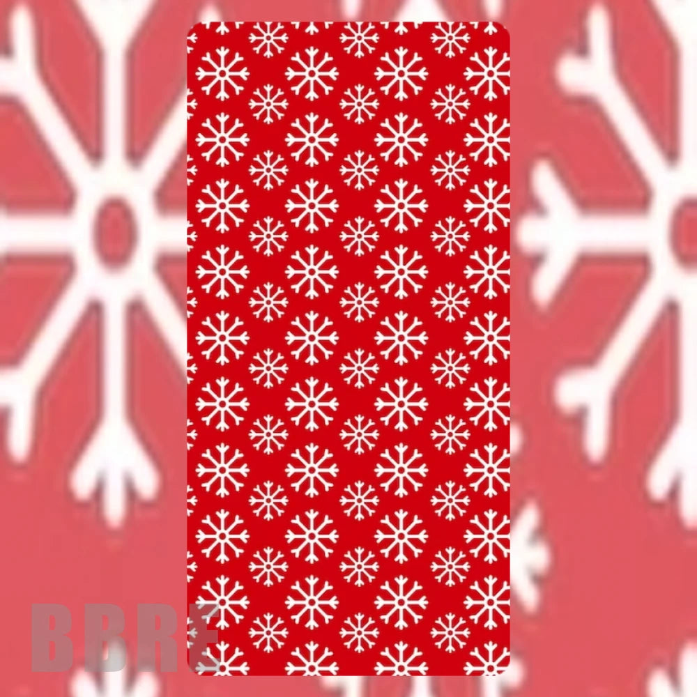 Snowflake Pattern Faded Image