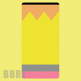 Yellow Pencil Faded Image