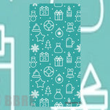 Holiday Icons Faded Image