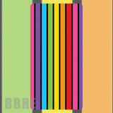 Colorful Stripes 5 Faded Image