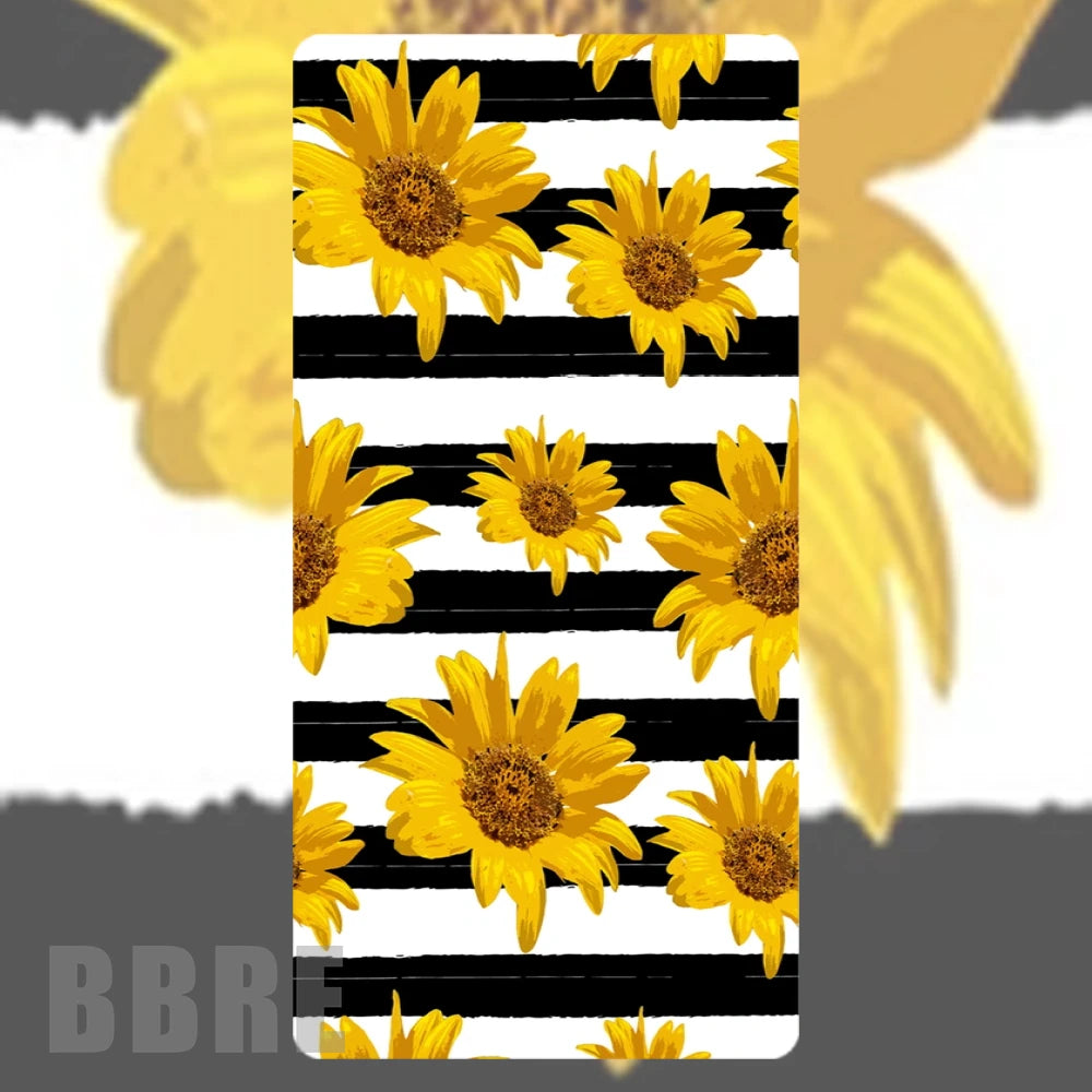 Sunflower Stripes Faded Image