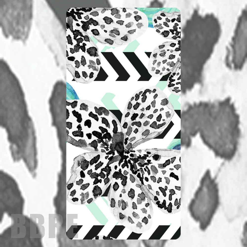 Leopard Floral Faded Image