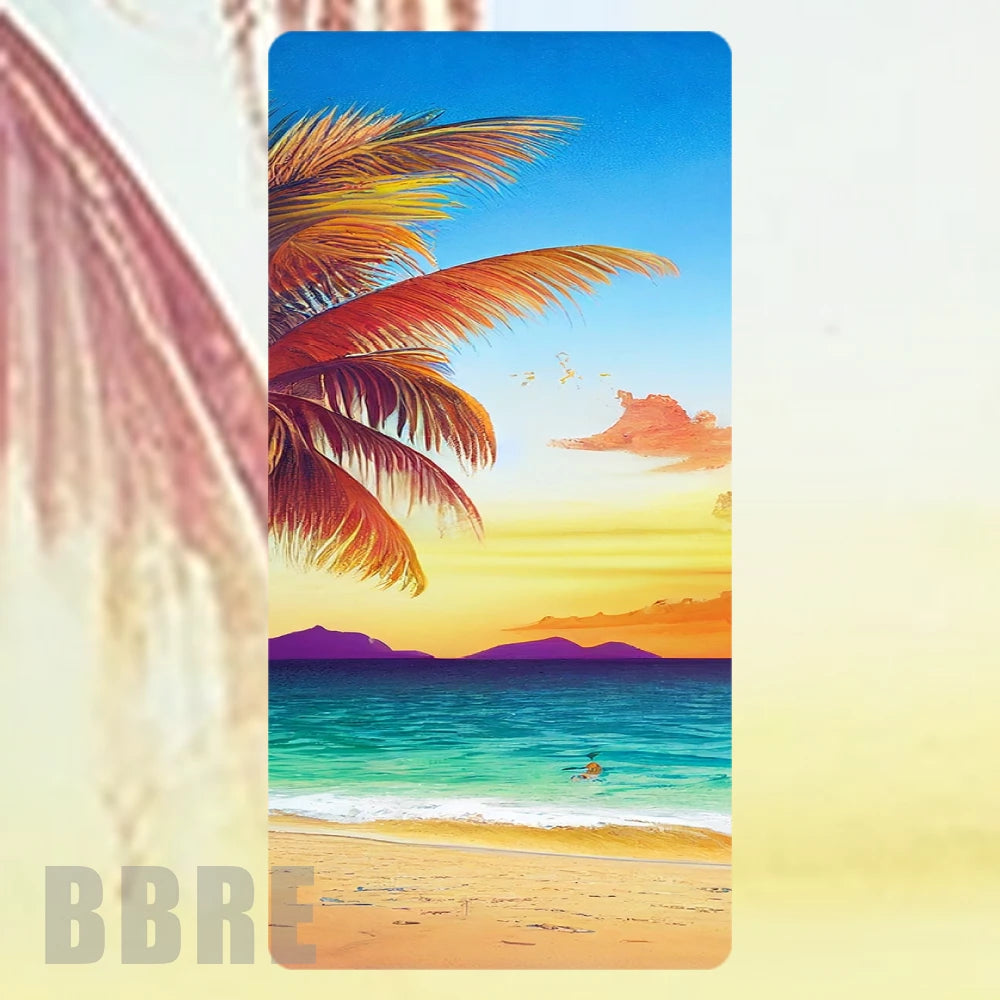 Tropical Sunset Faded Image