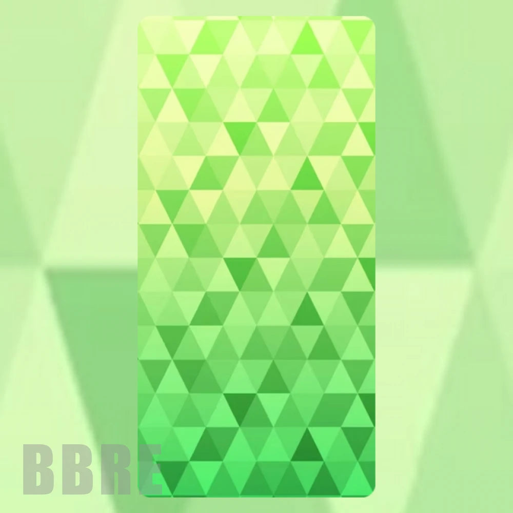 Green Triangle Faded Image