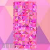 Pink Geometric Faded Image