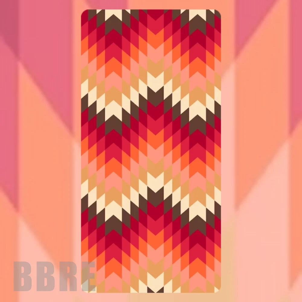 Geometric Warmth Faded Image