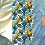 Tropical Parrots Faded Image
