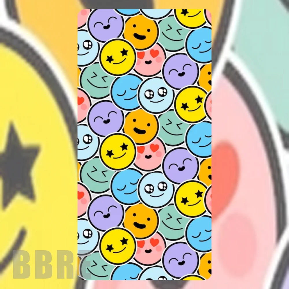 Smiley Faces 2 Faded Image