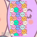 Cute Faces Faded Image