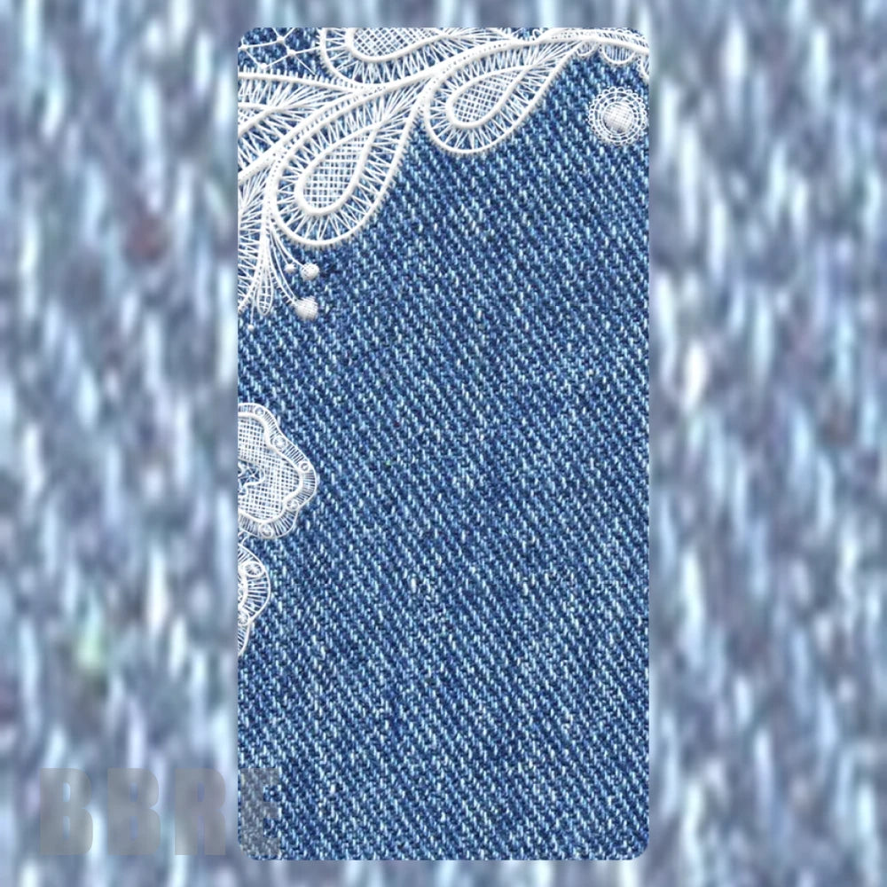 Denim Lace Faded Image