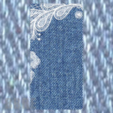 Denim Lace Faded Image