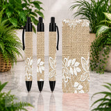 Floral Burlap Main Image