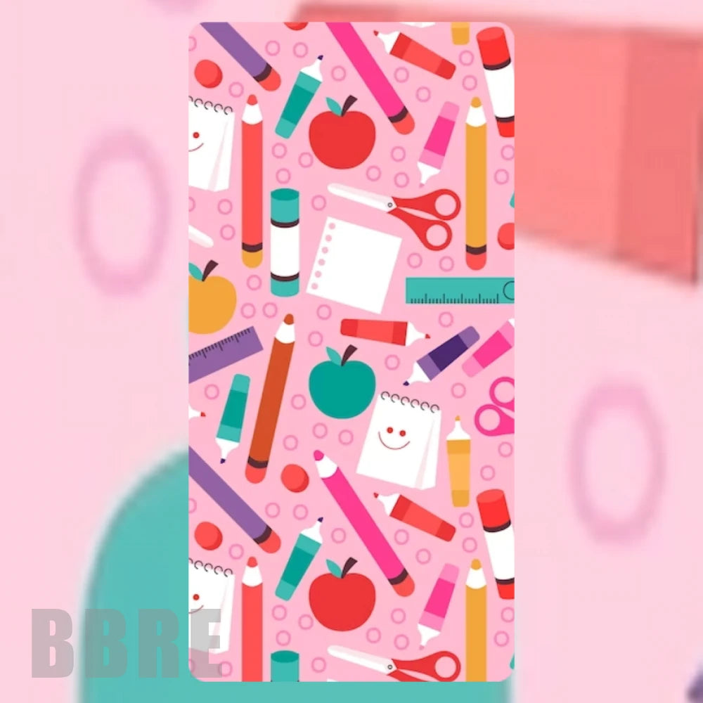Colorful Stationery 2 Faded Image