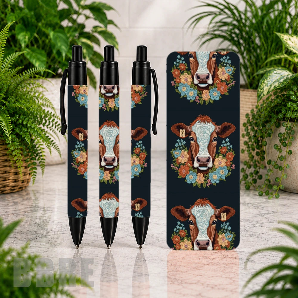 Floral Cow Main Image