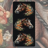 Floral Horse Faded Image