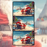 Santa Beach Faded Image