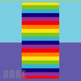 Rainbow Stripes Faded Image