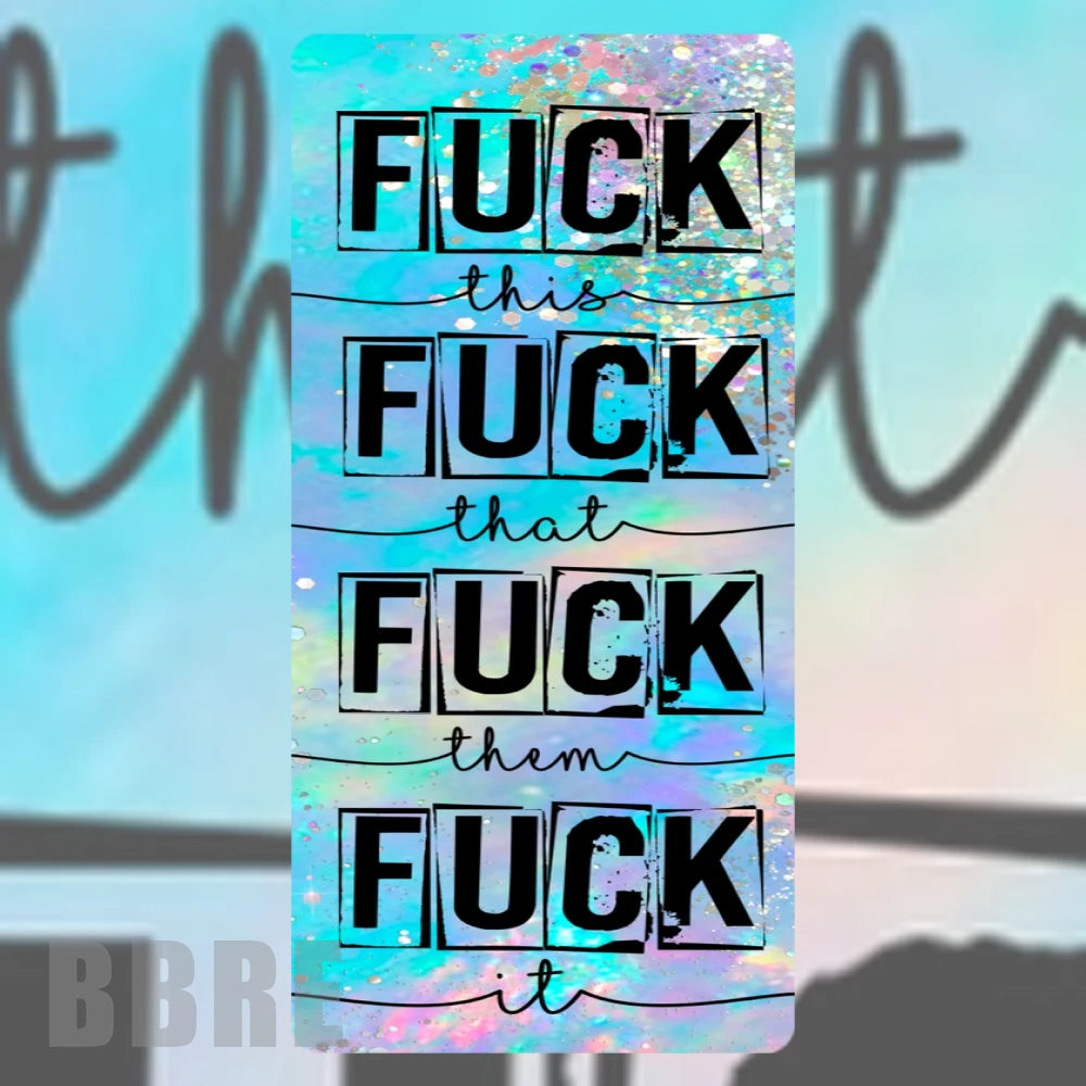 Bold Statement Faded Image