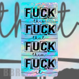 Bold Statement Faded Image