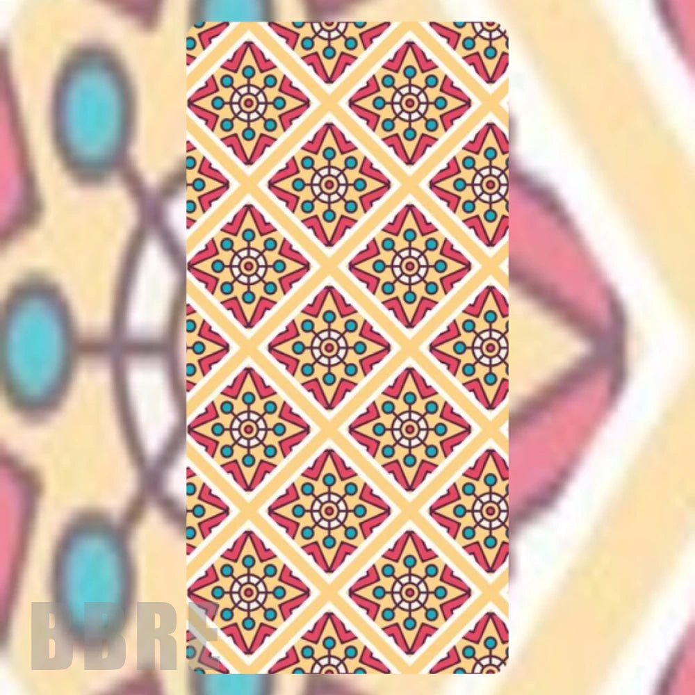 Geometric Floral 2 Faded Image