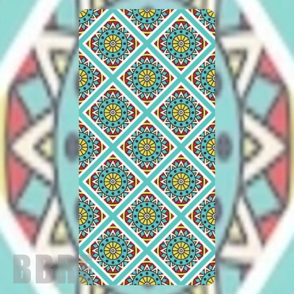 Geometric Floral 3 Faded Image