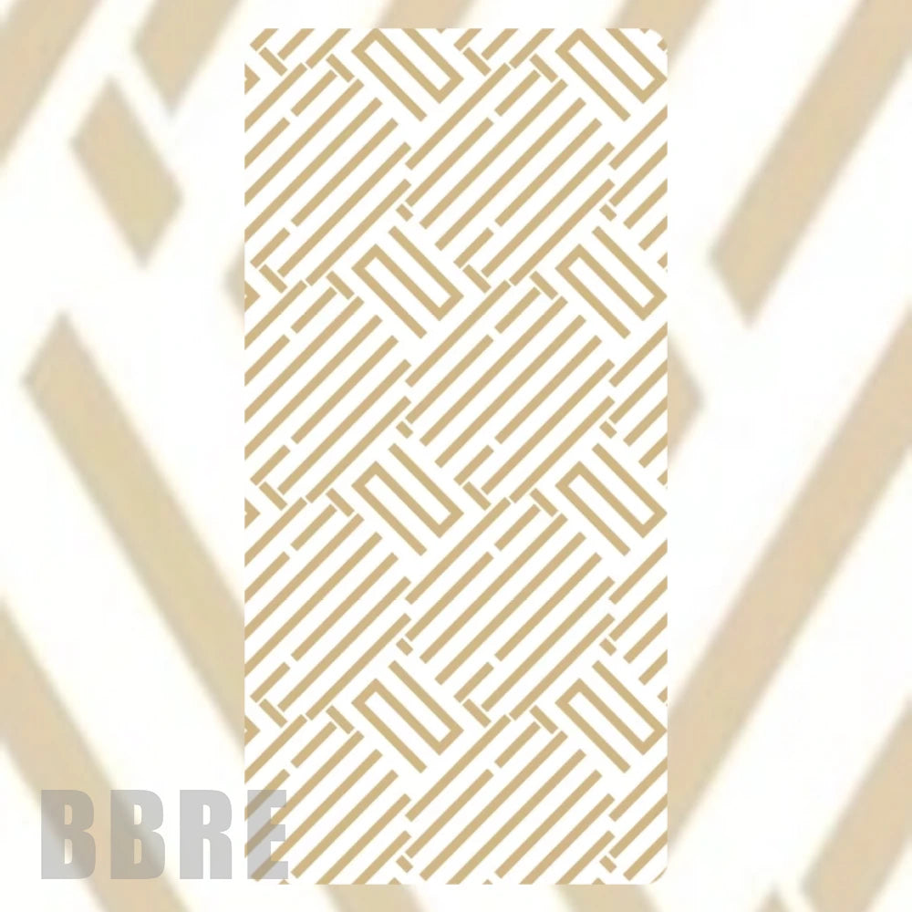Geometric Gold Faded Image