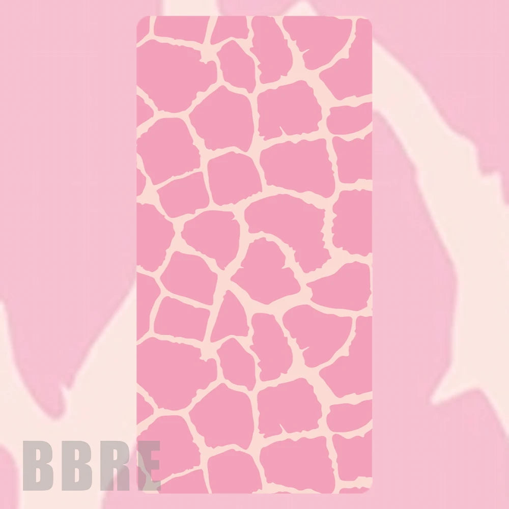 Pink Giraffe Faded Image