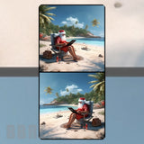 Tropical Santa Faded Image
