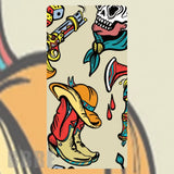 Colorful Snake Faded Image